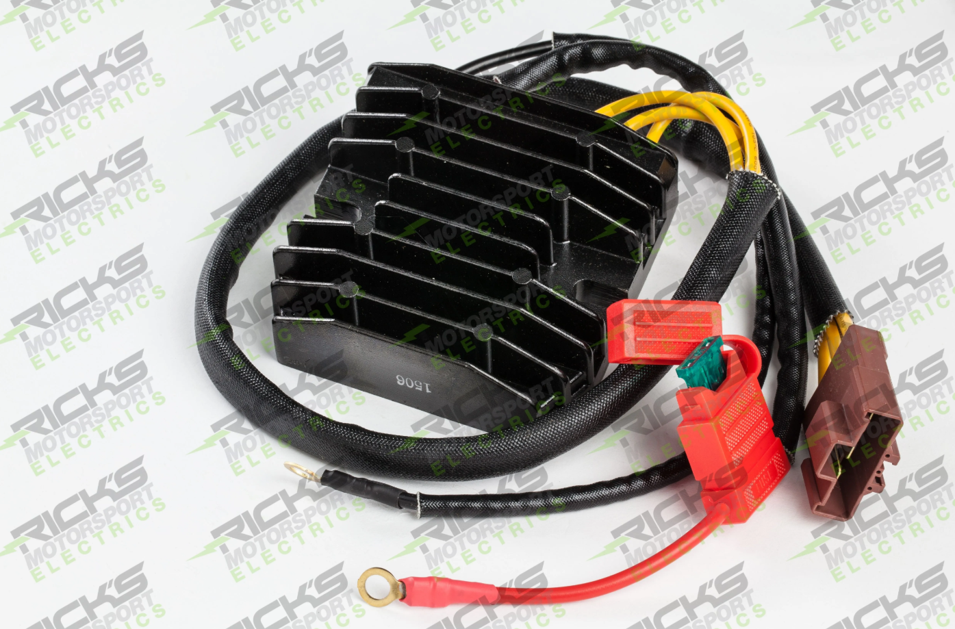 Rick's Motorsports Electrics Universal Style Hot Shot Series Rectifier-Regulator for KTM 690/690R Enduro '07-20, 690 SMC '06-20, 950 Supermoto '04-15 Rick's Motorsports Electrics Universal Style Hot Shot Series Rectifier-Regulator for KTM 690/690R Enduro '07-20, 690 SMC '06-20, 950 Supermoto '04-15